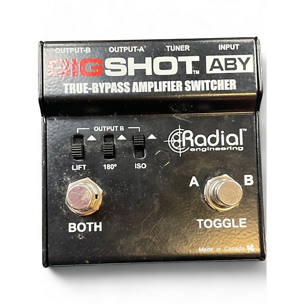 Used Radial Engineering Bigshot ABY Pedal