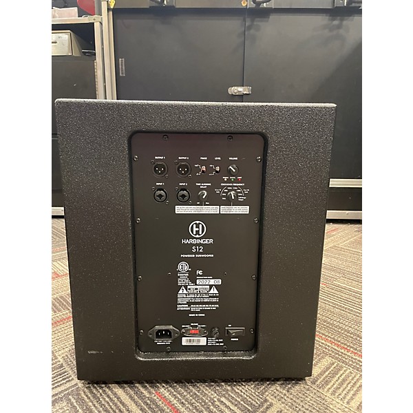 Used Harbinger s12 Powered Subwoofer