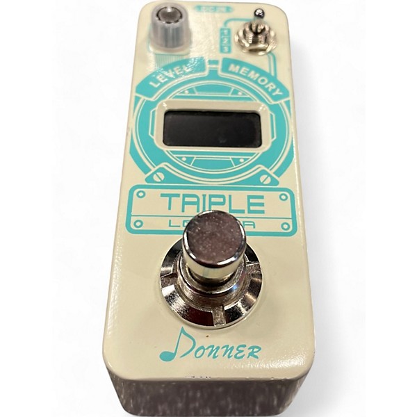 Used Donner Triple looper Pedal