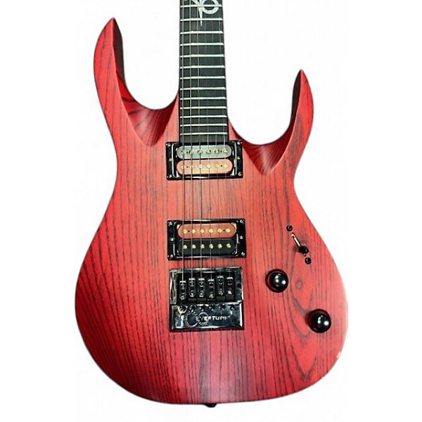 Used Solar Guitars A1.6 Crimson Red Solid Body Electric Guitar