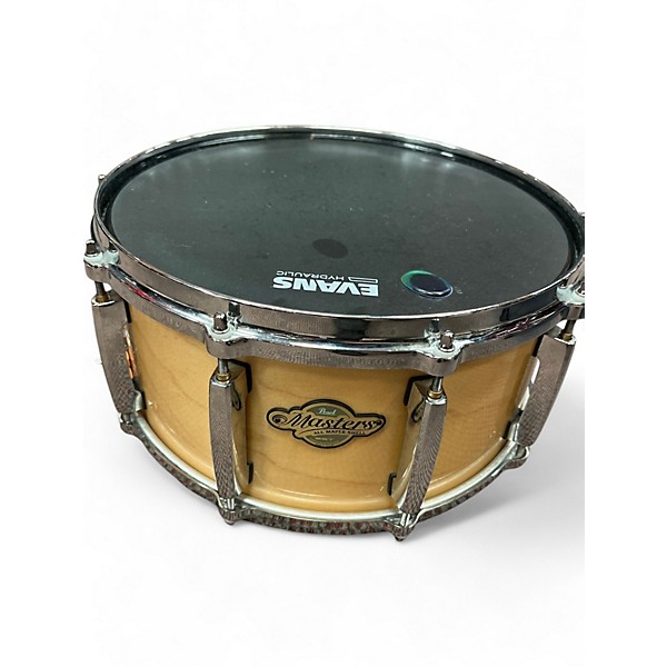 Used Pearl 14in MASTERS SNARE ALL MAPLE SHELL Maple Drum