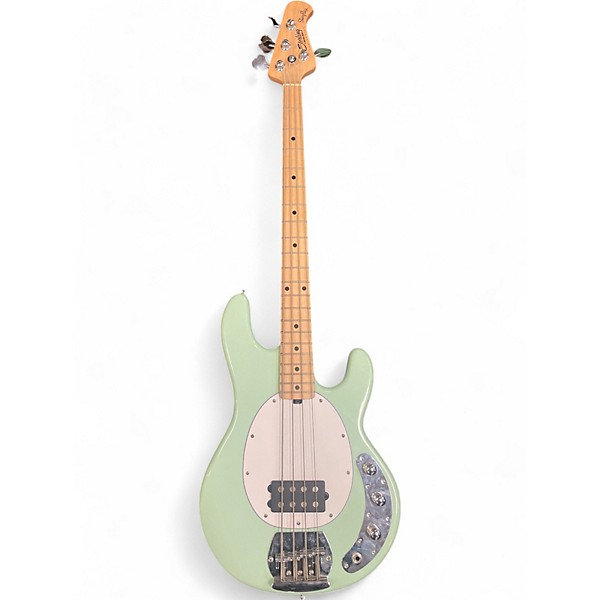 Used Sterling by Music Man Sub 4 SEAFOAM GREEN Electric Bass Guitar