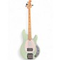 Used Sterling by Music Man Sub 4 SEAFOAM GREEN Electric Bass Guitar thumbnail