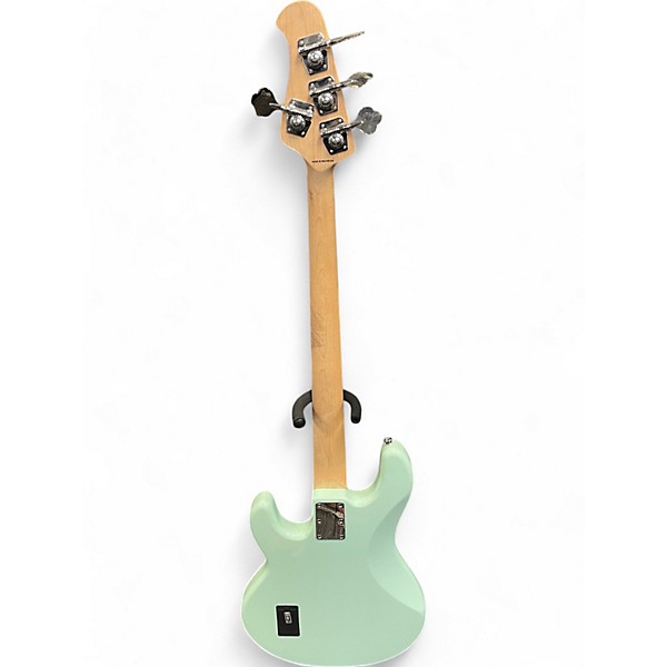 Used Sterling by Music Man Sub 4 SEAFOAM GREEN Electric Bass Guitar