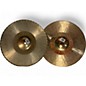 Used Zildjian 13in K Custom Hybrid Hi Hat Pair Cymbal