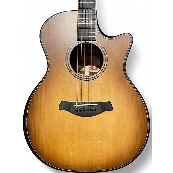 Used Taylor 914CE 2 Color Sunburst Acoustic Electric Guitar