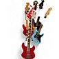 Used Jackson JS3QM TRANS RED Electric Bass Guitar thumbnail