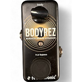 Used TC Electronic Bodyrez Acous Acoustic Enhancer Effect Pedal