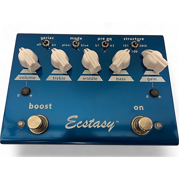 Used Bogner Ecstasy Blue Overdrive Effect Pedal