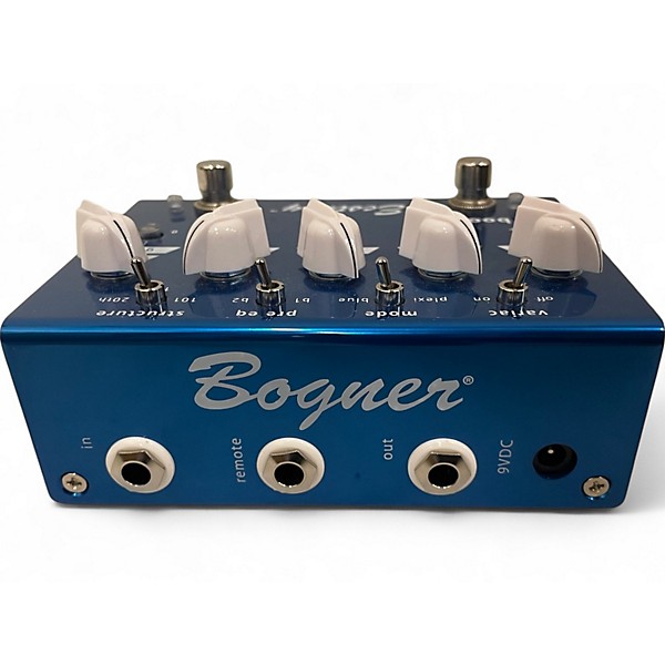 Used Bogner Ecstasy Blue Overdrive Effect Pedal