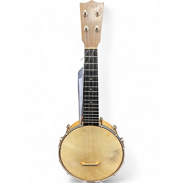 Used Stella BANJOLELE Natural Banjolele