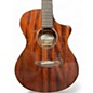 Used Breedlove Discovery Concert Cutaway Natural Acoustic Electric Guitar