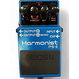 Used BOSS PS6 Harmonist Effect Pedal