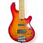 Used Lakland 55-94 USA Deluxe 5 String Cherry Sunburst Electric Bass Guitar thumbnail