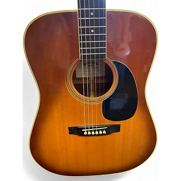 Used SIGMA dr-7s 2 Color Sunburst Acoustic Guitar