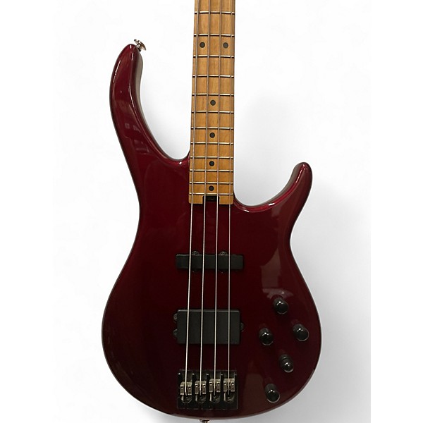 Used Peavey MILLENNIUM PLUS USA Candy Apple Red Electric Bass Guitar