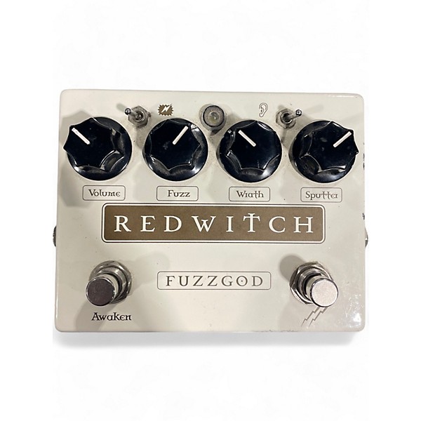 Used Red Witch Fuzz God  Effect Pedal