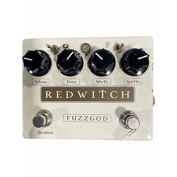 Used Red Witch Fuzz God  Effect Pedal