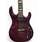 Used 2005 Carvin dc400 Trans Purple Solid Body Electric Guitar