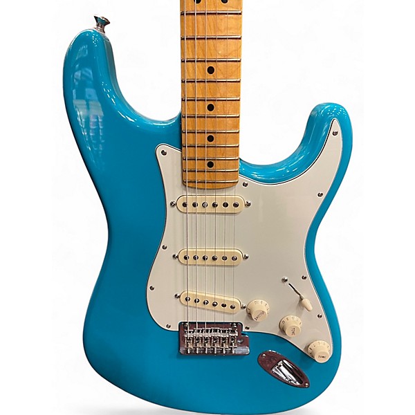 Used 2022 Fender American Professional II Stratocaster MIAMI BLUE Solid Body Electric Guitar