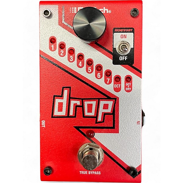 Used DigiTech The Drop Polyphonic Drop Tune Pitch-Shifter Effect Pedal