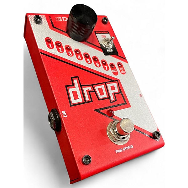 Used DigiTech The Drop Polyphonic Drop Tune Pitch-Shifter Effect Pedal