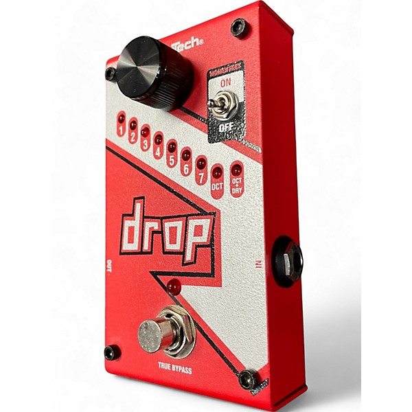 Used DigiTech The Drop Polyphonic Drop Tune Pitch-Shifter Effect Pedal