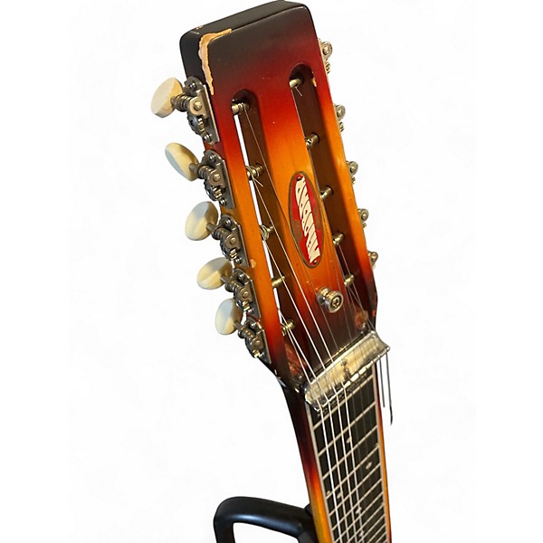 Vintage 1970s Mosrite Melobar 2 Color Sunburst Lap Steel