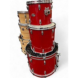 Used Slingerland 3 Piece SPIRIT DRUM KIT Red Drum Kit