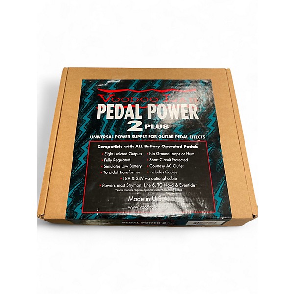 Used Voodoo Lab Pedal Power 2+ Power Supply