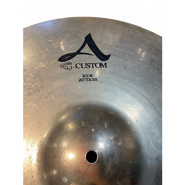 Used Zildjian 20in A Custom Ride Cymbal