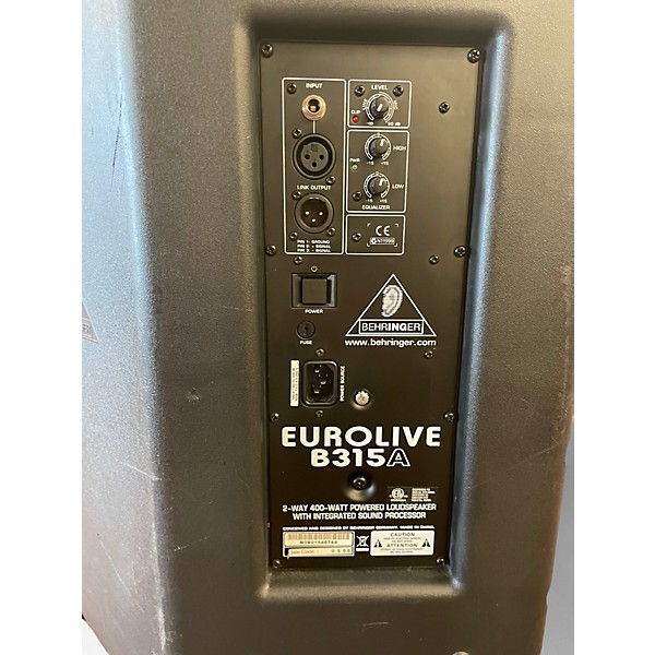 Used Behringer EUROLIVE B315A Powered Speaker