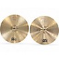 Used MEINL 15in PURE ALLOY HI HAT PAIR Cymbal