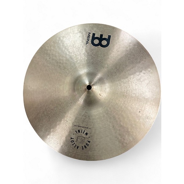 Used MEINL 15in PURE ALLOY HI HAT PAIR Cymbal