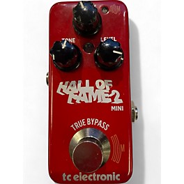 Used TC Electronic Hall Of Fame Mini Reverb Effect Pedal