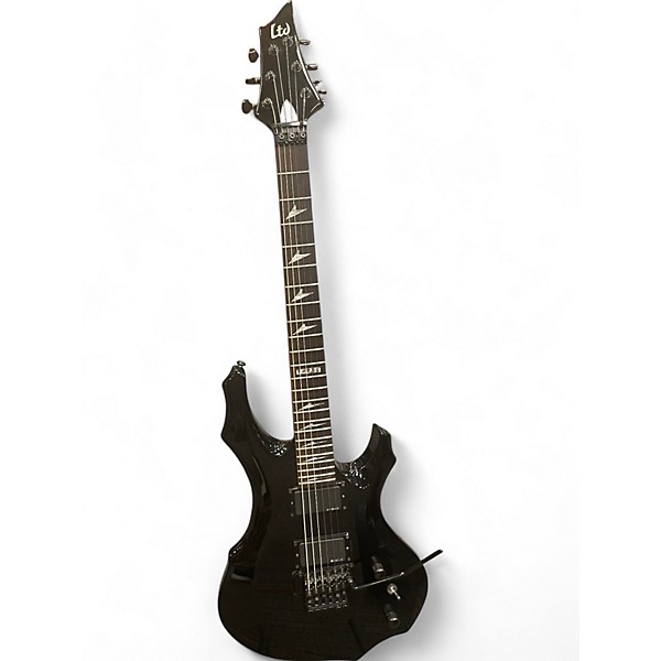 Used ESP LTD F250 Black Solid Body Electric Guitar