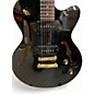 Used Yamaha Used Yamaha AEX502 Black Hollow Body Electric Guitar