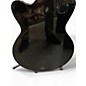 Used Yamaha Used Yamaha AEX502 Black Hollow Body Electric Guitar