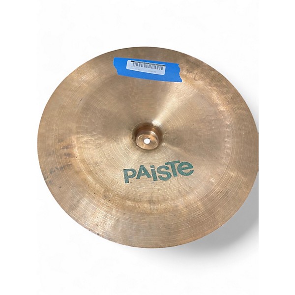 Used Paiste 18in  505 China Cymbal