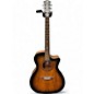 Used Luna ART VINTAGE GRAND AUDITORIUM Distressed Vintage Brownburst Acoustic Electric Guitar thumbnail