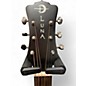 Used Luna ART VINTAGE GRAND AUDITORIUM Distressed Vintage Brownburst Acoustic Electric Guitar