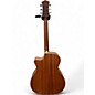 Used Luna ART VINTAGE GRAND AUDITORIUM Distressed Vintage Brownburst Acoustic Electric Guitar