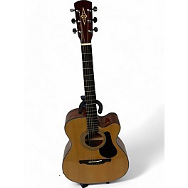 Used Alvarez RF8C Natural Acoustic Electric Guitar