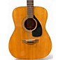 Vintage 1970s Fender FG180 Natural Acoustic Guitar