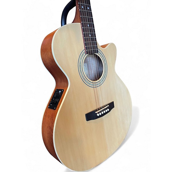 Used Cort SFX-ME OP Natural Acoustic Electric Guitar