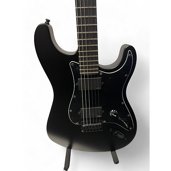 Used 2019 Fender Jim Root Signature Stratocaster Black Solid Body Electric Guitar