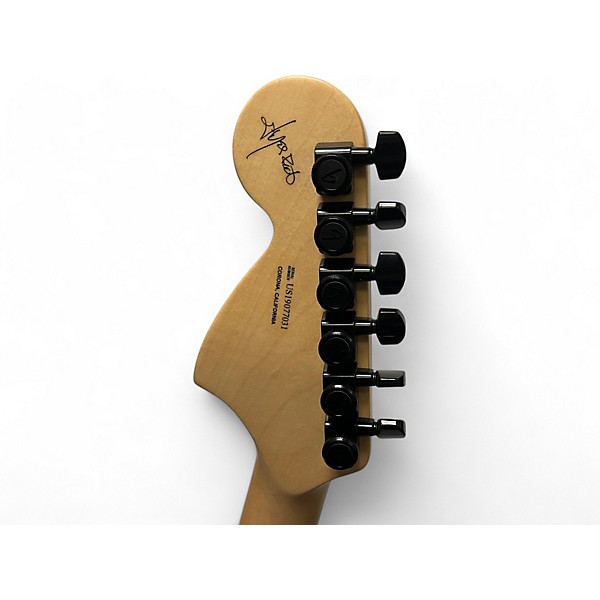 Used 2019 Fender Jim Root Signature Stratocaster Black Solid Body Electric Guitar