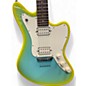 Used Suhr Custom JM Classic Yellow Blue Burst Solid Body Electric Guitar