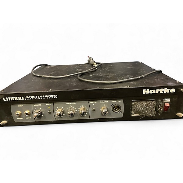 Used Hartke LH1000 1000W Bass Amp Head