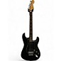 Used 2010s Fender Blacktop Stratocaster Black Solid Body Electric Guitar thumbnail